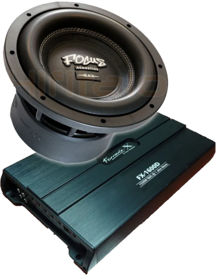 Focus Acoustics FX1600D ja Focus SPL 12D2 painepaketti