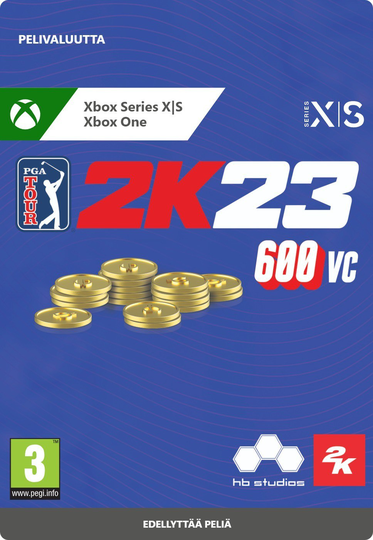 600 VC -paketti PGA TOUR 2K23