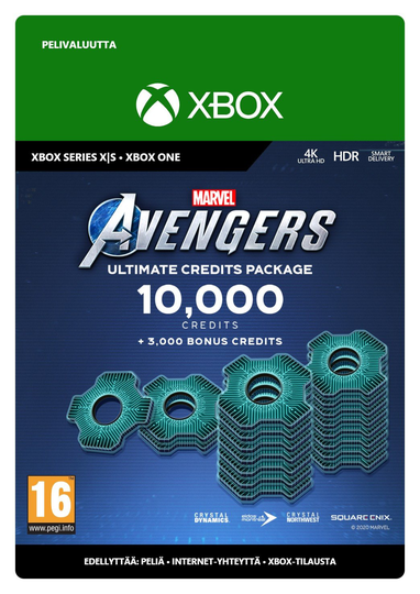 Marvel's Avengers Ultimate Credits -paketti