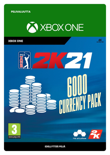 PGA Tour 2K21: 6000 Currency Pack
