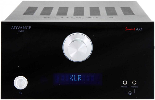 Advance Acoustics AX-1 stereovahvistin, musta
