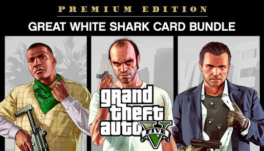 Grand Theft Auto V: Premium Online Edition Great White Shark Card Bundle