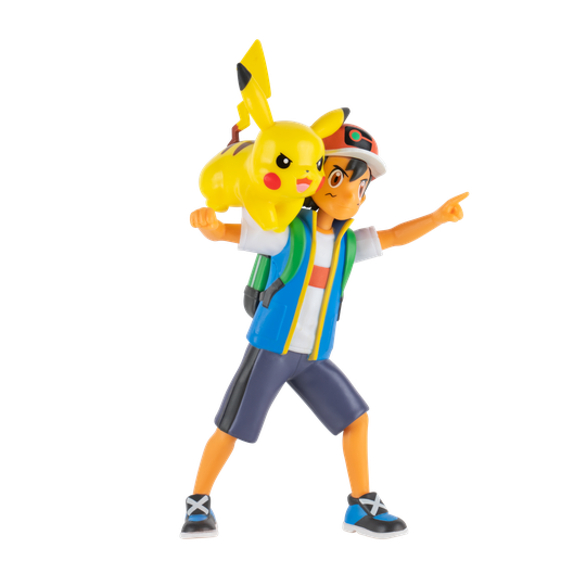 Pokemon - Battle Feature Figure - AshΠkachu W10 (PKW2473)