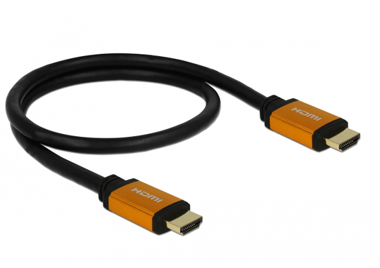 Delock High Speed HDMI Cable 48 Gbps 8K 60 Hz 0.5 M
