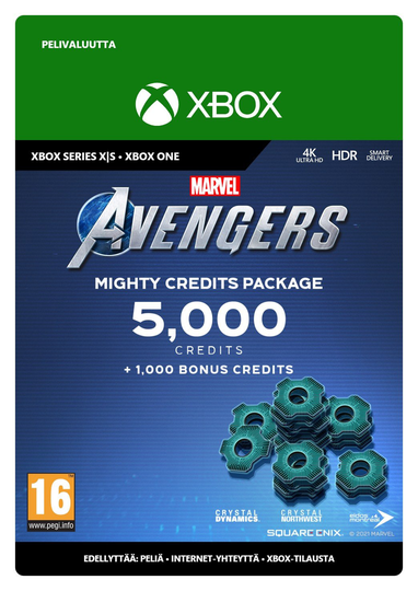 Marvel's Avengers Mighty Credits -paketti