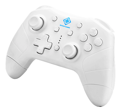 DELTACO GAMING Nintendo Switch Bluetooth Controller, White