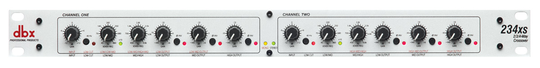 dbx 234XS Stereo 2/3-tie, mono 4-tie Crossover (XLR) -