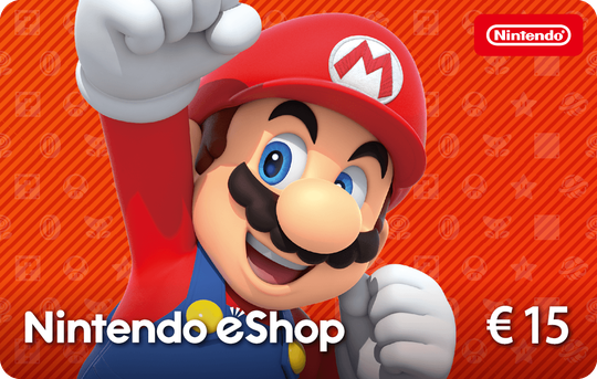 Nintendo eShop -Kortti 15€