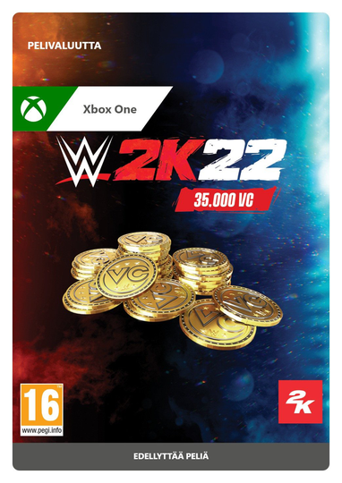 35000 WWE 2K22 Virtual Currency -paketti (Xbox One)