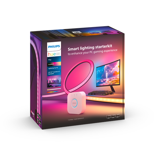 Philips Hue - Gaming Gradient PC strip 3x 24 27 inch EU SK - Bridge