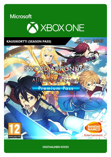 SWORD ART ONLINE Alicization Lycoris Premium Pass
