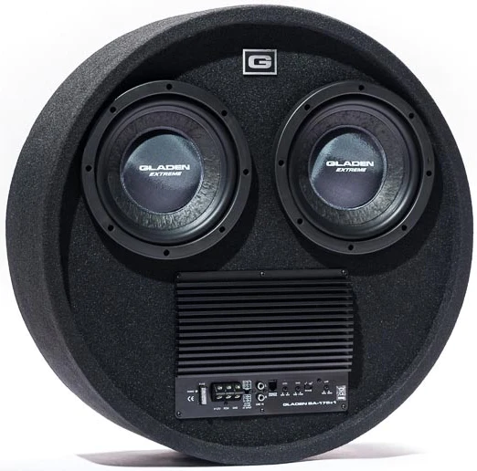 Gladen RS 08 RB Dual Active 2x8'' aktiivisubwoofer