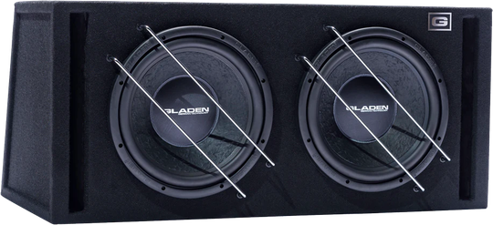 Gladen RS 12 VB Dual 12'' koteloitu subwoofer