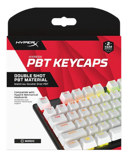 HyperX Rubber Keycaps Gaming Accessory Kit NO White