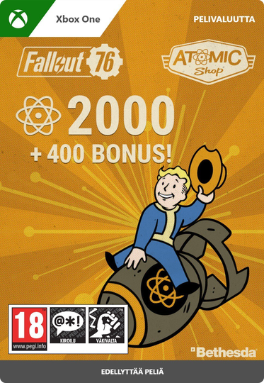 2000 atomia (+400 bonus atomia) - Fallout 76