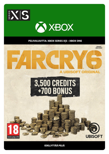 Far Cry 6 Suuri paketti 4200 krediittiä