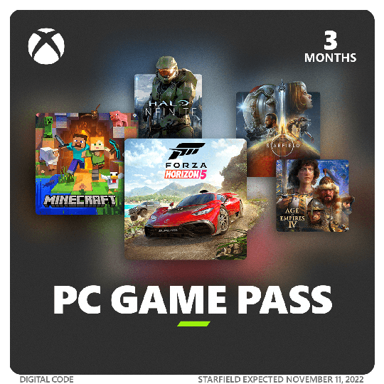Xbox Game Pass PC 3 kuukautta