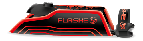 Flashe Gaming Glove Original Edition, Size L, Red