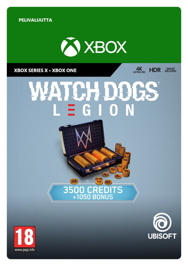 Watch Dogs: Legion Credits -paketti (4550 Creditiä)