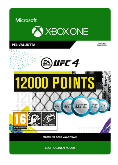 EA SPORTS UFC 4 12 000 UFC Points -pistettä