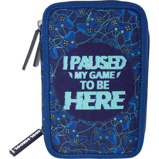 Tinka - Triple Pencil Case - Gaming (8-802436)