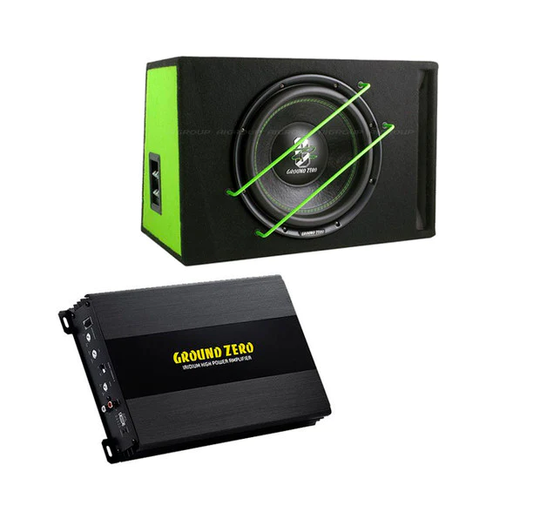 Ground Zero 400 SPL BassKit GREEN