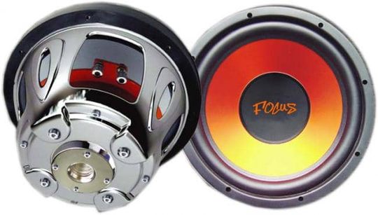 Focus Acoustics Chrome 12" subwoofer