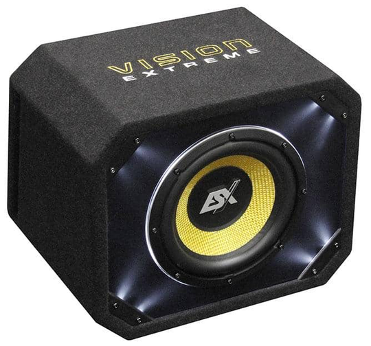 ESX Audio Vision VE250 koteloitu 10" subwoofer