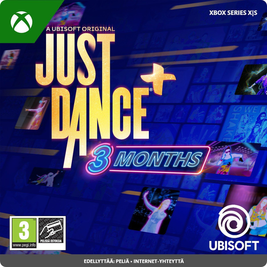 Just Dance+, 3 kuukauden passi