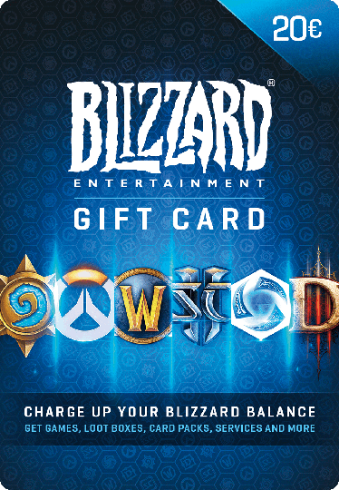 Blizzard-lahjakortti 20€
