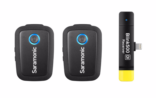 Saramonic - Blink 500 B4 (TX+TX+RX DI) Wireless Microphone System