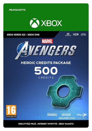 Marvel's Avengers Hero Credits -paketti