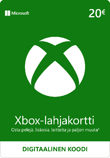 Xbox-lahjakortti 20€