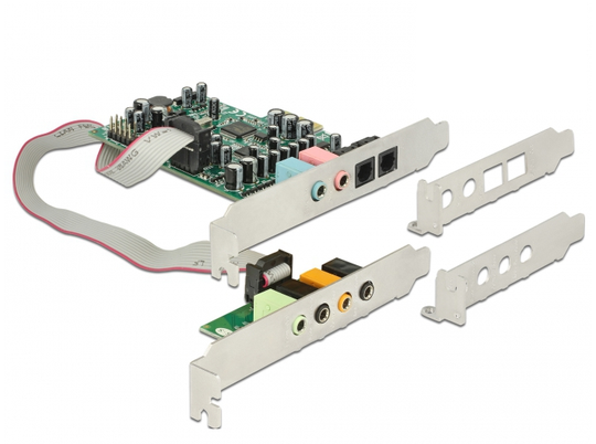 PCI Express Soundcard 7.1 - 24 Bit / 192 KHz With TOSLINK In / Out