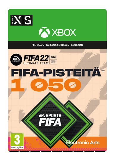 1050 FIFA 22 FUT Points Xbox