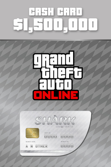 Grand Theft Auto Online: Great White Shark Cash Card
