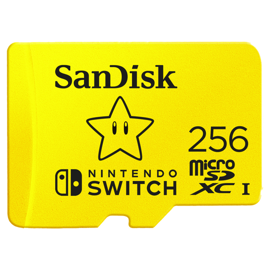 MicroSDXC UHS-I Card NintendoSwitch 256G