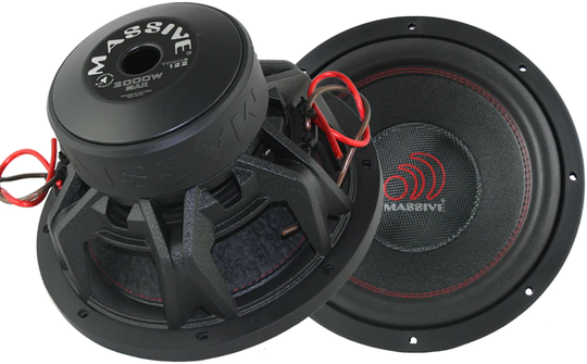 Massive Audio Torox 124 12" subwoofer