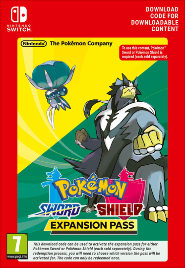 Pokémon Sword Expansion Pass OR Pokémon Shield Expansion Pass