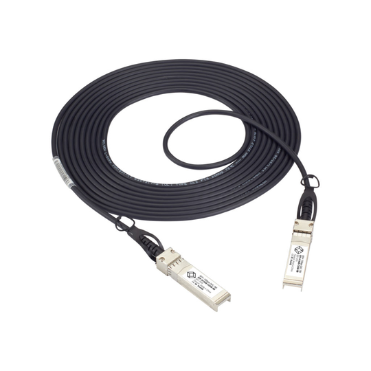 BLACK BOX SFP+ 10-GBPS DIRECT ATTACH CABLE (DAC) - CISCO SFP-H10GB-CU2M COMPATIBLE, BLACK, 2-M (6.5