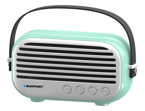 Blaupunkt BLP 3350 Speaker BT 10W Vintage Turquise