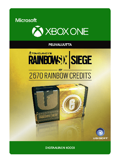 Tom Clancy's Rainbow Six Siege 2670 credits