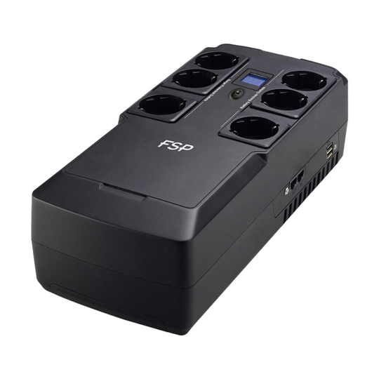 FSP NanoFit 600 UPS&Surge Protector 600VA/360W 6xSchuko