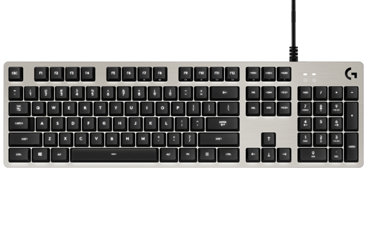 LOGI G413 Mech.GamingKeyboard SILVER PAN
