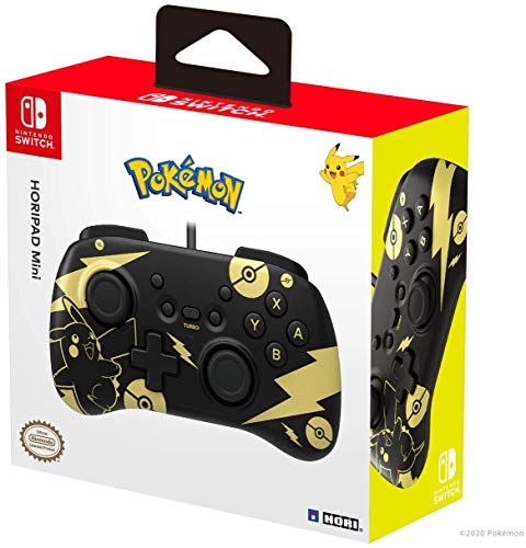 HORI HORIPAD Mini - Black&Gold Pikachu Edition