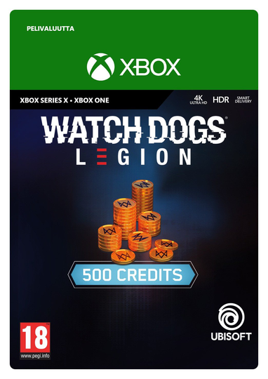Watch Dogs: Legion Credits -paketti (500 Creditiä)