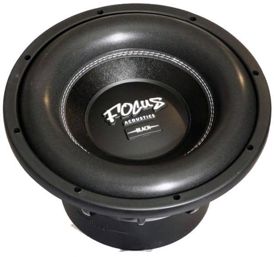 Focus Acoustics Black MK6+ 12D2 subwoofer