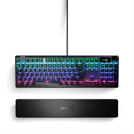 SteelSeries - Apex 7 Red Switch Gaming Keyboard - Red Switch - Nordic Layout