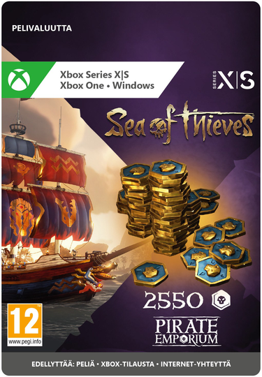 2550 Coins Sea of Thieves Captain's Ancient Coin Pack