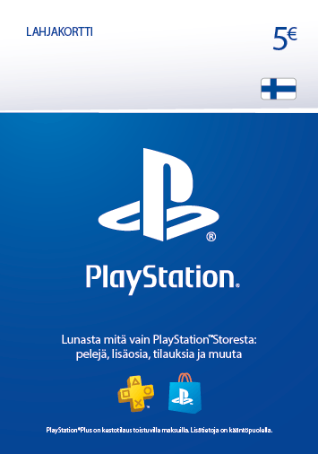PlayStation Store -lahjakortti 5€